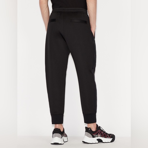 ARMANI EXCHANGE MACRO LOGO JOGGER SWEATPANTS - Picture 8 of 10
